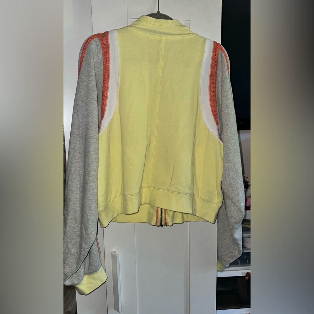 NWT Free People Relay Jacket In Yellow - Picture 7 of 9